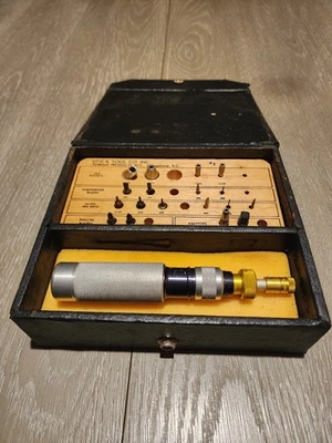 Vintage Utica Tool Co Torque Limiting Screwdriver Set 1970s With Box USA Made - Image 1 of 4