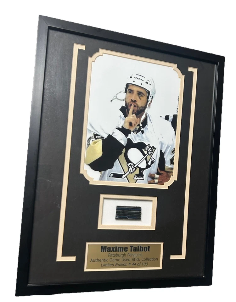 Maxime Talbot Authentic Game Used Stick Collection Pittsburgh Penguins #44 - Image 1 of 2