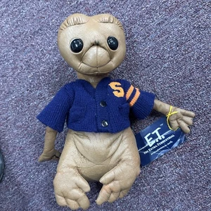 Muñeca de peluche original de la década de 1980 ET extraterrestre película promoción con etiqueta Kamar - Imagen 1 de 9