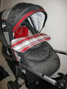 Top Gesslein F4 Air+ Kombikinderwagen m. C2 Tasche + Wickelt. Kinderwagen - Bild 1 von 9