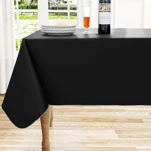 Homing Rechteck Vinyl Tischdecke, Wasserdicht Auslaufsicher Kunststoff Flanell Unterlegt - Bild 1 von 2