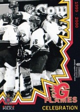GUILDFORD FLAMES, RARE 1999-2000 CELEBRATION CARD, DECOSTY/CAMPBELL +++.