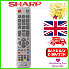 Shwrmc0115 Remote Control For Sharp Aquos Smart Tv With Netflix Buttons