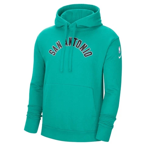 San Antonio Spurs Nike City Edition Essential Logo Hoodie Men's Large 2022 NBA Cover