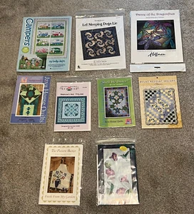 Summer Quilt Pattern Lot - 9 Patterns / Campers by Amy Bradley Designs - Picture 1 of 10