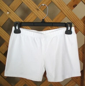 GYMBOREE SHORTS~Cartwheel Style~White~Stretch~Elastic Waist~Girls Size XL 14 - Picture 1 of 2