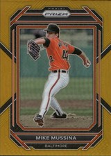 2023 Panini Prizm Gold Prizm  #271 Mike Mussina SN10