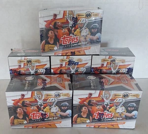 Lot of 6 2023 Topps Athletes Unlimite Factory Sealed Blaster Boxes Inagural - Picture 1 of 1