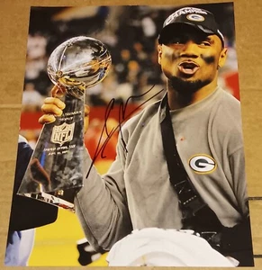 CHARLES WOODSON GREEN BAY PACKERS SIGNED AUTOGRAPHED SB XLV 8X10 PHOTOFOOTBALL - Picture 1 of 1
