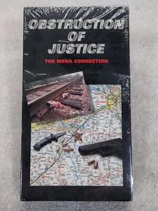 NEW Obstruction Of Justice The Mena Connection VHS SEALED Integrity Films 1996 - Picture 1 of 4