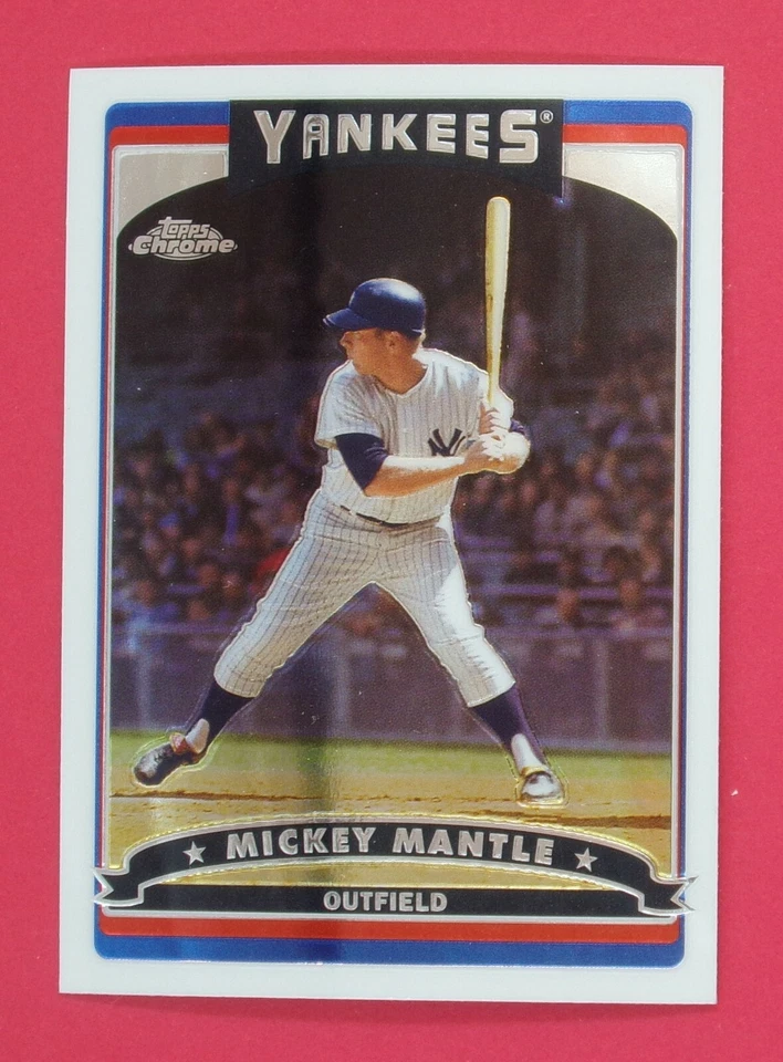 2006 Topps Chrome Baseball #1-160 - Pick Your Card - Image 1 of 1