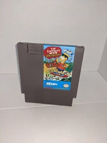 Simpsons Bart Vs. The Space Mutants - Nintendo NES Game Authentic