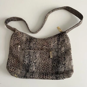 Pinky Bags Snakeskin Print Crossbody Bag - Picture 1 of 9