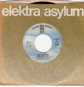 ROY ORBISON - EASY WAY OUT/TEARS - MINT ORIGINAL 45 - UNPLAYED NEW - Picture 1 of 2