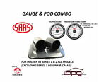 Gauge Dash Pod Gauge Package For Holden Ve Ss Ssv Sv6 Series 2 Oil Temp & Press