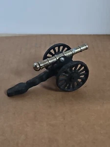 Cañón de juguete de hierro fundido vintage - Imagen 1 de 6