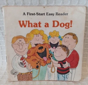 What a Dog! Paperback by Sharon Gordon 1980 Children Book - Picture 1 of 3