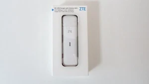 Genuine ZTE MF833U1 4G LTE 150mbps USB DONGLE (WHITE) - Brand New - Unlocked - Photo 1/4