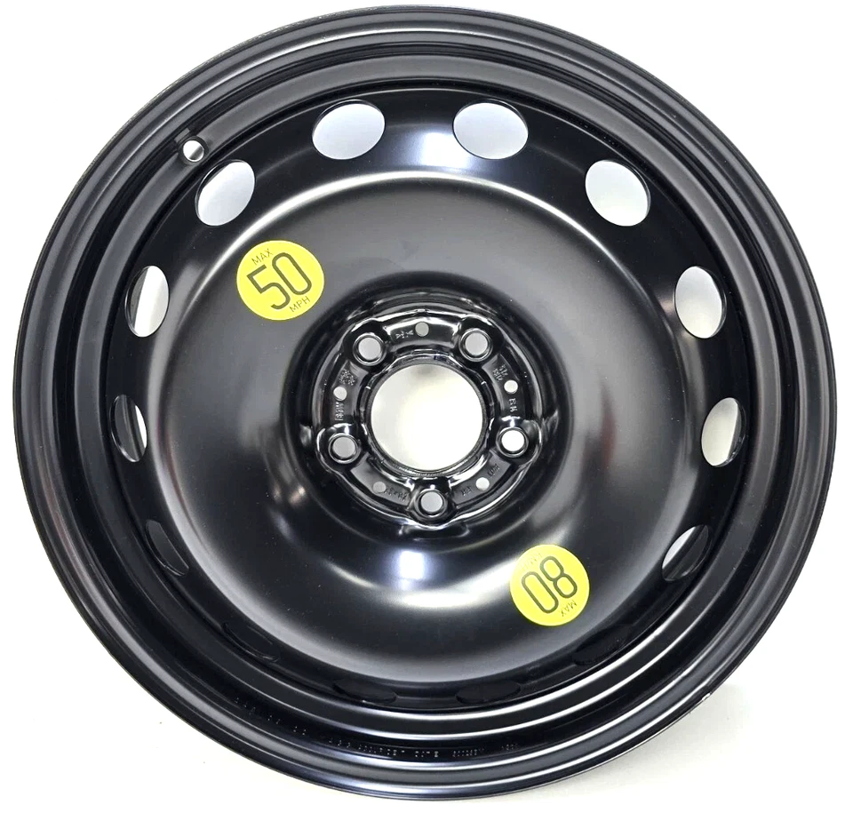 Neumático de repuesto SOLO RUEDA 18" para BMW X6 2008-2019 compacto OEM Donut (sin neumático) Foto 1 de 1