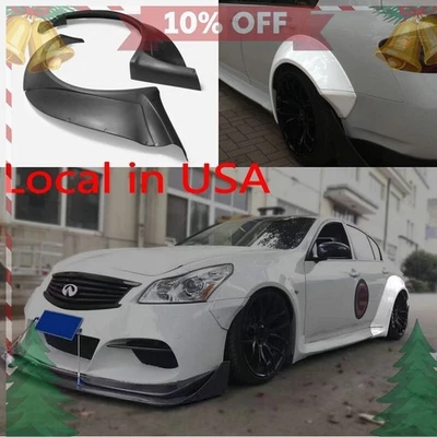 Kit de carrocería ancha para Infiniti G37 TP estilo FRP guardabarros trasero llamaradas guardabarros kits de carrocería Foto 1 de 4