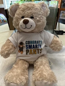 Build A Bear 17” Light Brown Cream Tan Plush Stuffed Animal 2020 Graduation - Picture 1 of 12