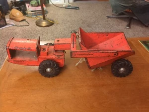 DE COLECCIÓN AÑOS 50 NYLINT TORNAROCKER NARANJA R.G.LE TOURNEAU INC.  - Imagen 1 de 6