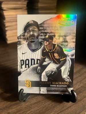 2020 Topps Gold Label - Manny Machado #80 Class 1 - Image 1 of 2