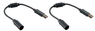 XBOX 360 Wired Controller USB Breakaway Cable 2 Pack - Image 1 of 3