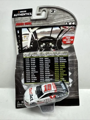 1/64 2017 Nascar Authentics Bonus Danica Patrick #10 TaxAct 2018 Schedule READ!  - Image 1 of 3