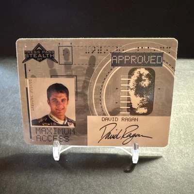 David Ragan - 2007 Press Pass Stealth Maximum Access #MA18 Racing Card AUTO NM - Image 1 of 2