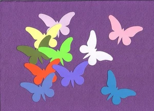 SCHMETTERLING kleine Stanzformen Sammelalbum Karten - Bild 1 von 1