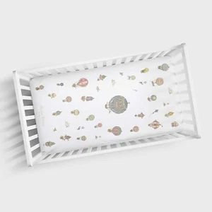 Atelier Choux - Hot Air Balloons - Cot Sheet - Picture 1 of 1