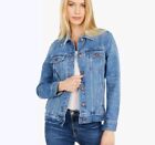 Madewell Jacket Womens Classic Small Blue Denim The Jean Jacket In Pinter Wash