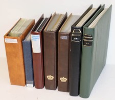 Liechtenstein Sammlernachlass in 7 Alben, postfrische Sammlung bis 2000, Belege