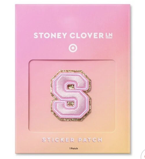 Stoney Clover Lane x Target STUFF Sticker Patch bag pouch with tag