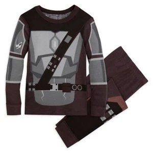 Star Wars - The Mandalorian Din Djarin Costume PJ PALS Pajamas Kids 3 4 5 6 7 8 - Picture 1 of 6