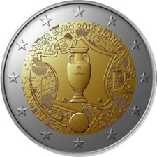 2 euros commémorative France - UEFA 2016. - Philantologie