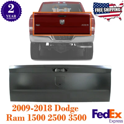 Puerta trasera de acero imprimado para Dodge Ram 1500 2009-2018/10-18 Ram 2500 3500 Foto 1 de 4