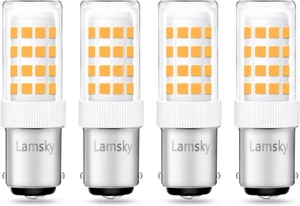 LED BA15D Double Contact Bayonet Base 120 Volts 4W Led Light Bulb,T3/T4/C7/S6,Wa - Picture 1 of 12