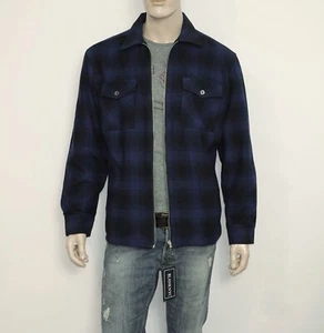 New BLANKNYC Jacket in Blue/Black Size Large 100% Cotton - Picture 1 of 13