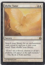 IDYLLIC TUTOR Miscut Morningtide MTG Magic the Gathering DJMagic