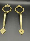 Vintage Entry Way Heavy Polished Brass Front Door Pull Handle