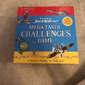 LAGOON Mega-Tastic Challenges Game by David Walliams family board game - Picture 1 of 1