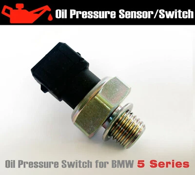 Engine Oil Pressure Switch Sensor Sending Unit for BMW 5 Series E28 E39 E60 M5 - Image 1 of 4