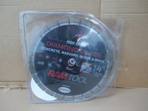 New Diamond Products Deluxe Cut High Speed Blade 14" - Picture 1 of 2