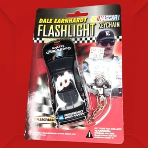 NASCAR Dale Earnhardt Sr Flashlight Keychain Goodwrench Service Plus 2000 New - Picture 1 of 2
