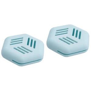 2 Count Beauty Puff Storage Box Travel Makeup Sponge Organizer Holder - Imagen 1 de 12