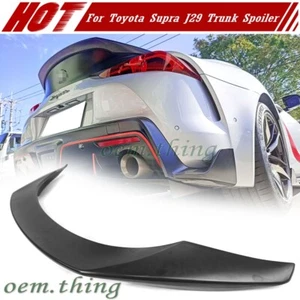 2025 Fit For TOYOTA Supra 5th J29 Coupe Trunk Spoiler T Type Matte Black A90 A91 - Picture 1 of 5