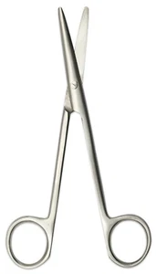 Instrumento profesional de acero inoxidable Metzenbaum curvo tijera de 5,7 pulgadas - Imagen 1 de 6