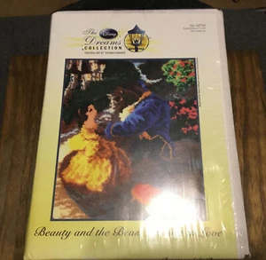 NEW THOMAS KINKADE Disney Beauty and the Beast 12 x 26 LATCH HOOK KIT Craft - Picture 1 of 11